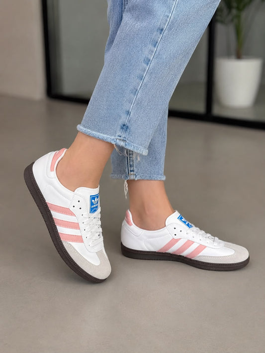 Adidas Samba Beyaz Pembe
