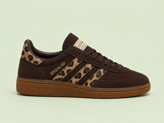 Adidas Spezial Kahverengi-Leopar